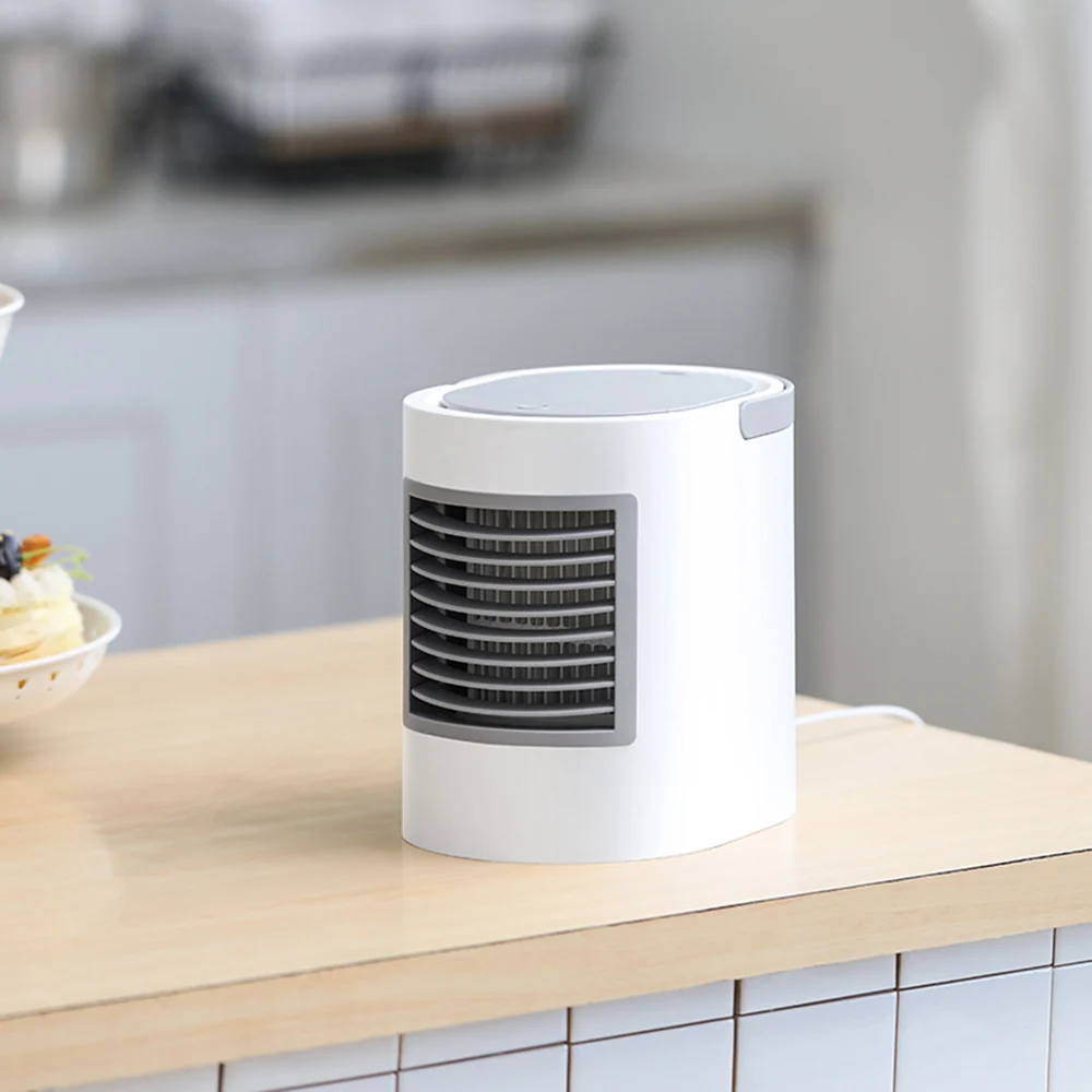 USB мини охладитель воздуха кондиционер вентилятор кулер мобильный портативный 7