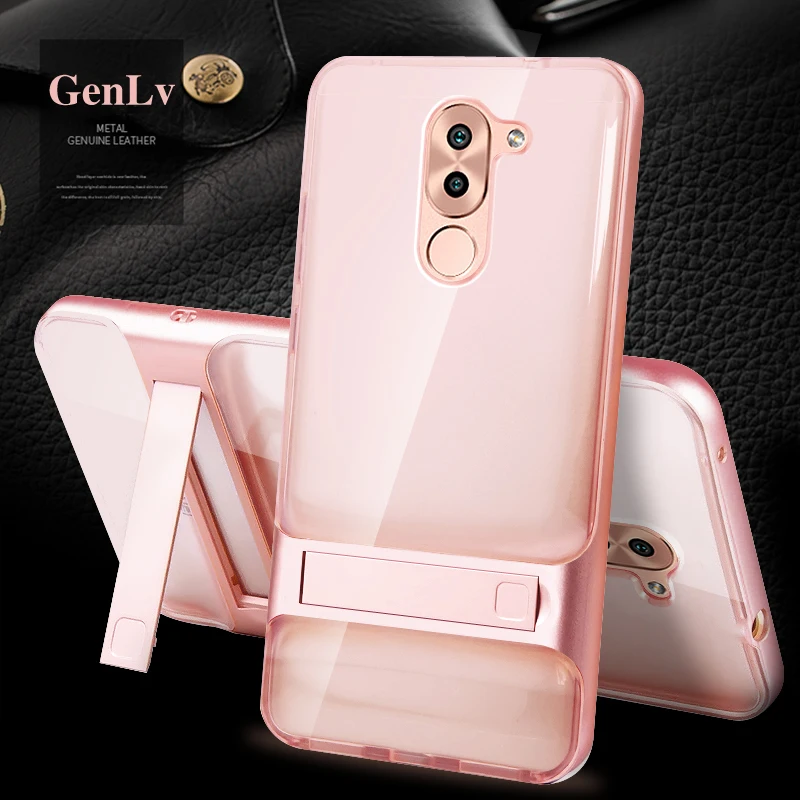 Чехол для Huawei Honor 6X/для HUAWEI gr5 /mate 9 Lite 5," чехол PC+ TPU Hybird подставка для телефона Coque Capa Funda