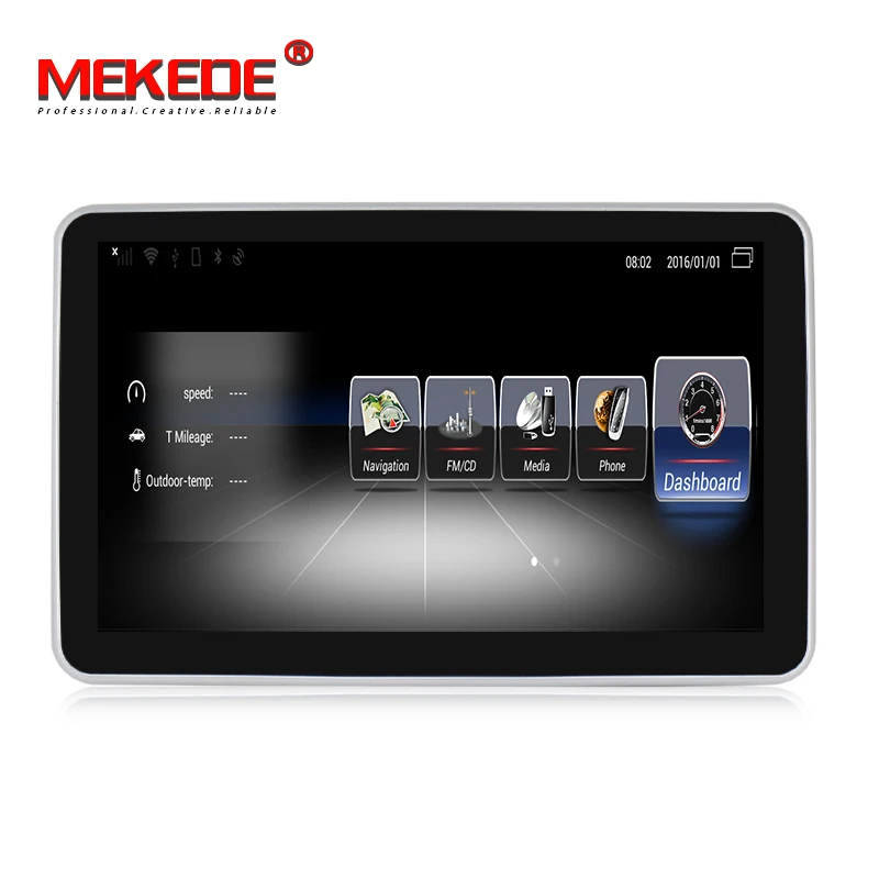 MEKEDE 3G RAM 32G ROM Android 7 1 4G LTE Автомобильный мультимедийный плеер для Mercedes Benz ML W166 2012 2015