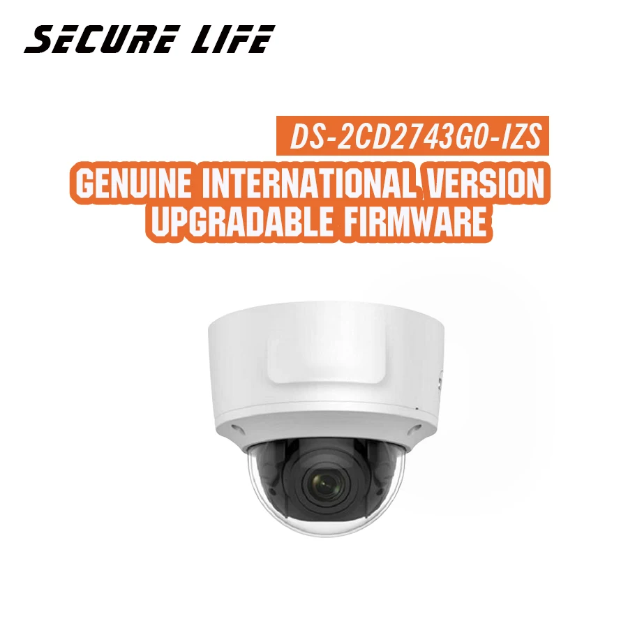 Hikvision DS 2CD2743G0 IZS английская версия 4MP ИК VF купольная сетевая IP CCTV Камера POE 30 м morterized