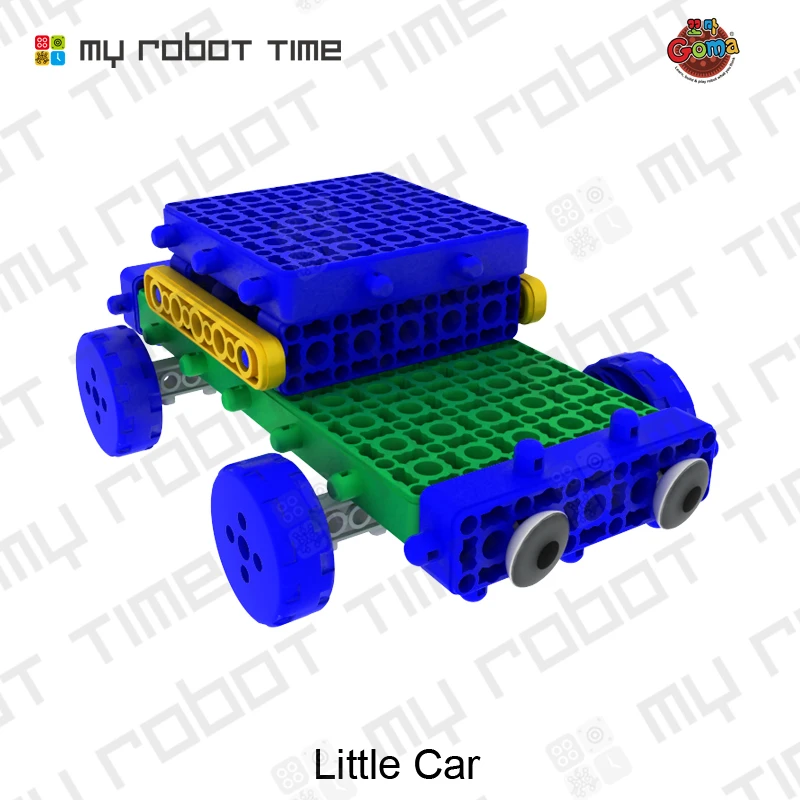 My Robot Time Goma Hand Big Block Build STEM Educational Robotics Learning Kit для начинающих науки летний лагерь