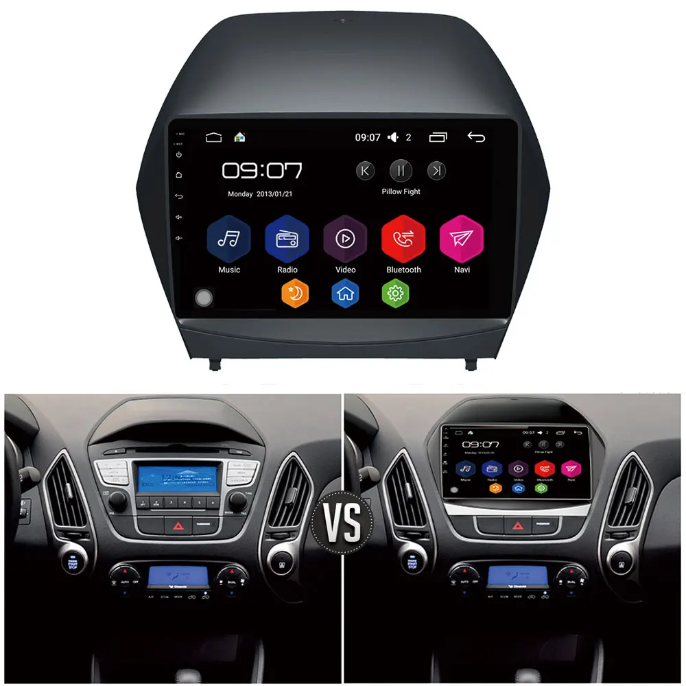 " ips 4G DSP Carplay Android 8 Восьмиядерный 4 Гб ОЗУ 64 Гб ПЗУ BT автомобильный DVD мультимедийный плеер стерео для hyundai IX35 Tucson 2008