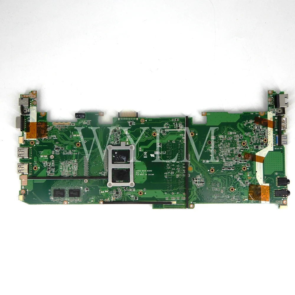 U36SG материнская плата REV2.0 I7-2640CPU Материнская плата Asus U36S U36SD U44SG DDR3 Материнская плата ноутбука Проверка прошла успешно