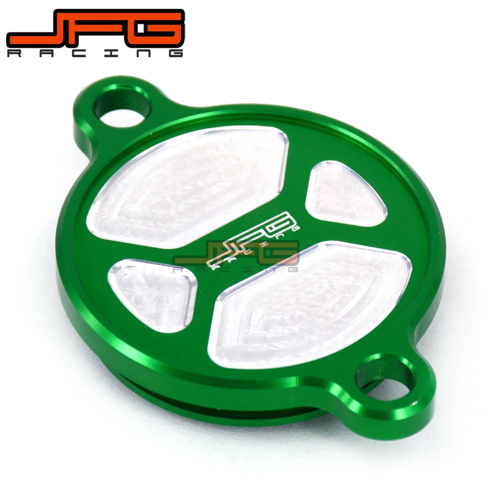 Крышка масляного фильтра для мотоциклов с ЧПУ KAWASAKI KX250F KXF 250 2005 2006 2007 2008 2009 2010 2011 2012