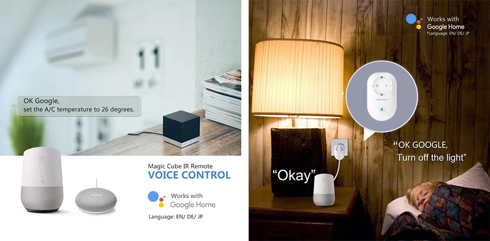 Alexa& Google Home Голосовое управление Orvibo MagicCube XiaoFang WiFi ИК пульт дистанционного управления умный дом автоматизация IOS Android