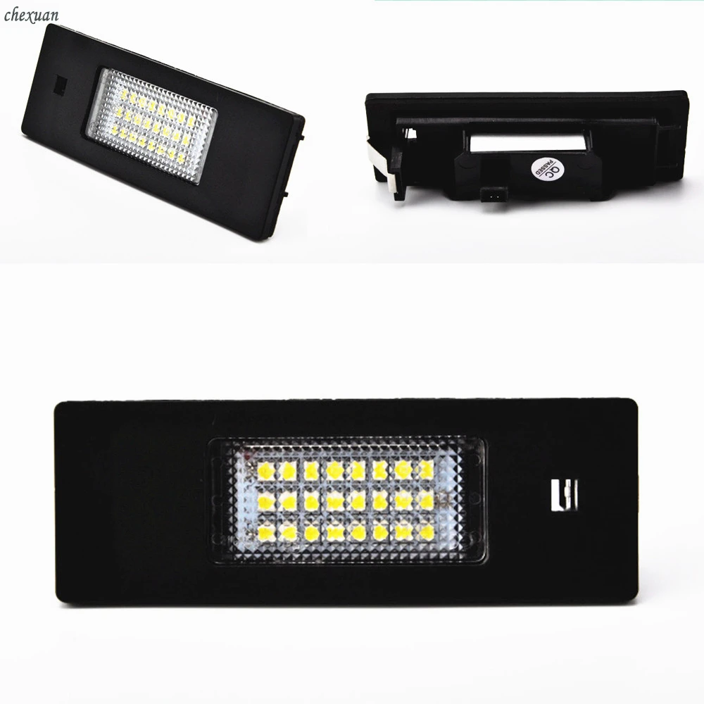 CSCSNL отражатели 2 шт мощностью 12V ABS 24smd белый 6000K светодиодный Подсветка