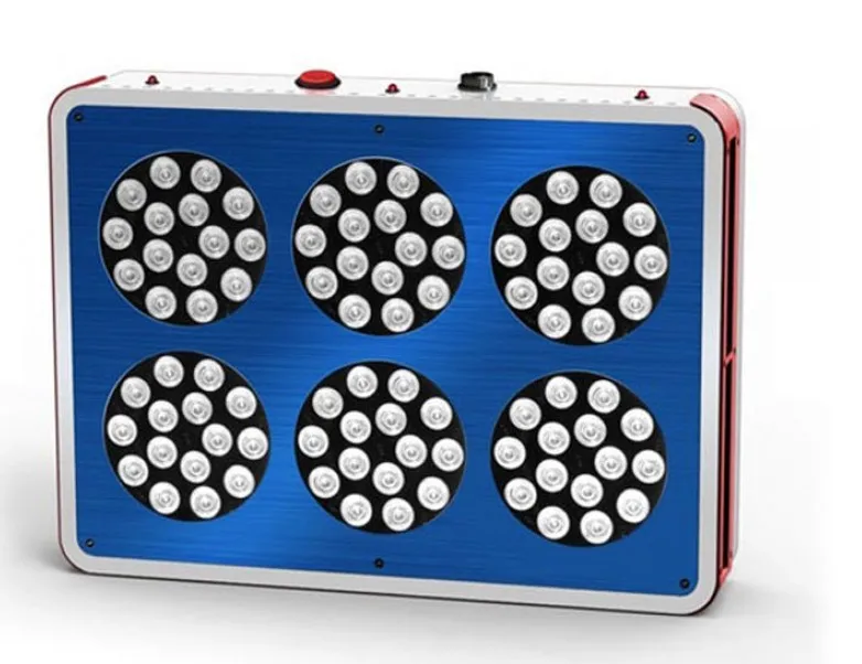 Светодиодная лампа для выращивания растений 85-264 в 200 Вт красный: синий = 8:1