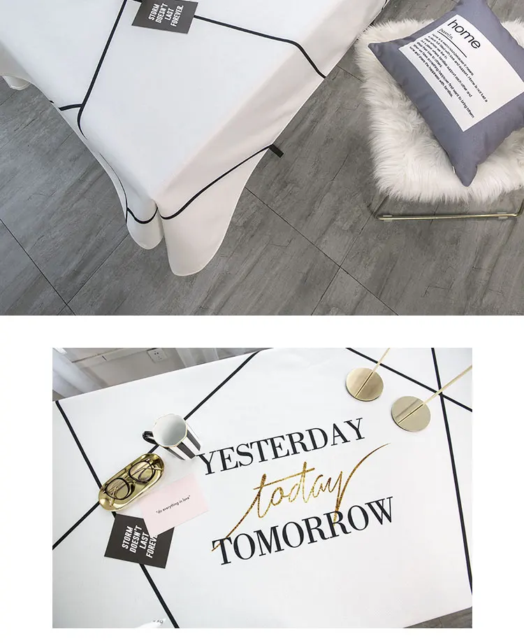 Походные скатерти для кофейного стола, скатерти для обеденного стола, кухонные скатерти, домашний декоративный домашний текстиль