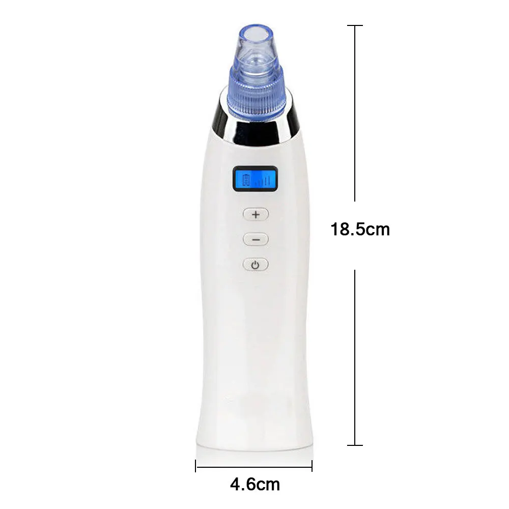 Аппарат для удаления угрей и модный ABS прозрачный эффективный черный очиститель