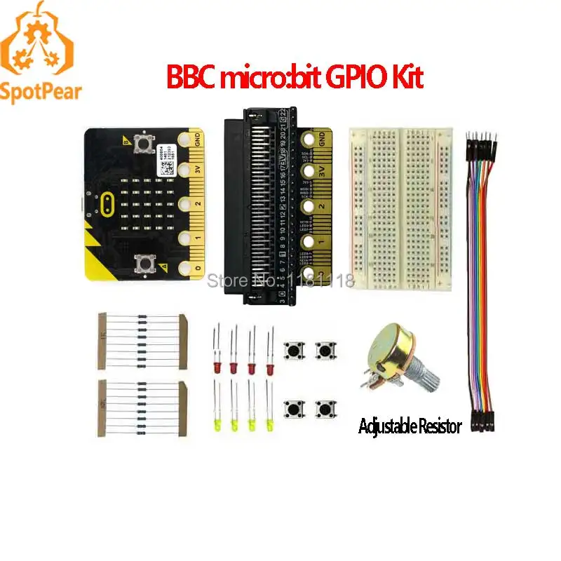 BBC micro:bit pocket Size компьютер для обучения программированию детей и начинающих с GPIO