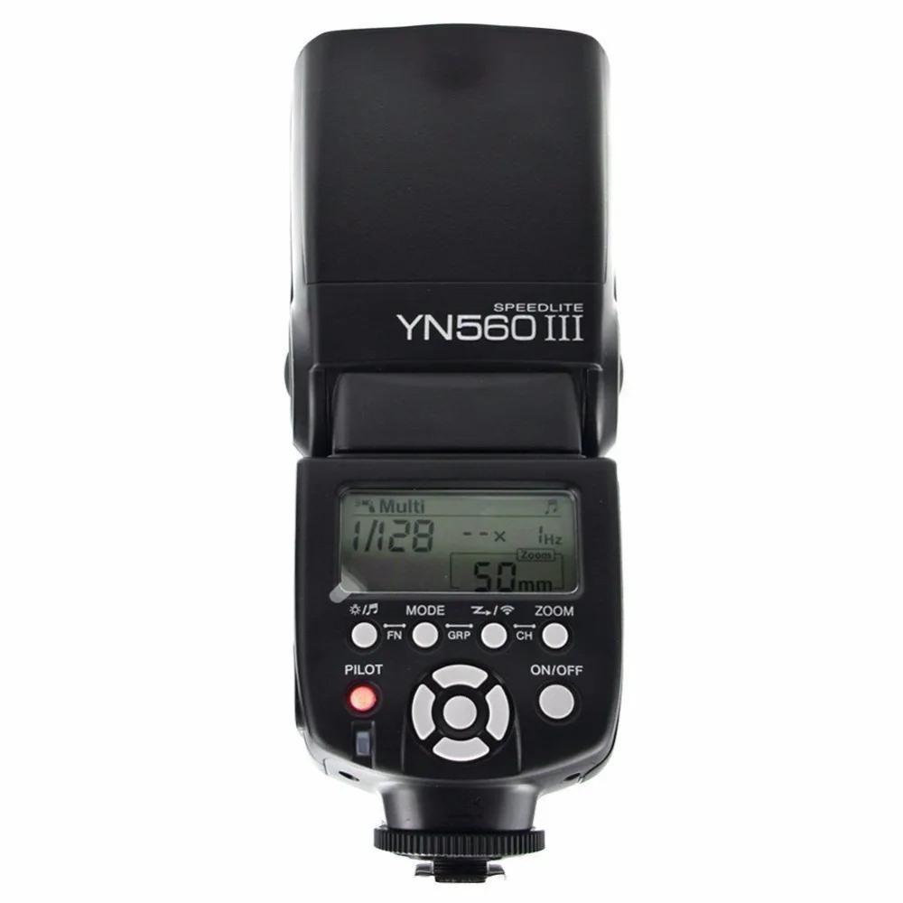 Универсальная Беспроводная вспышка Yongnuo YN560 III YN 560 YN560III для Canon Nikon Pentax Panasonic