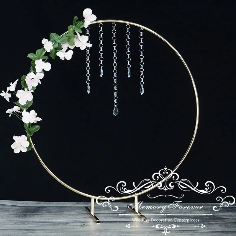 Обруч Свадебный Цветочный диаметром 60 см 10 шт. | Дом и сад