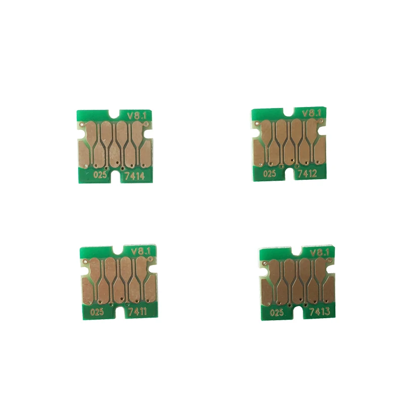 Чипы для чернильного картриджа EPSON SureColor F6000/F7000/F6070/F7070/F7100 F7170/F6200/F7200/F9200-4 шт./компл.