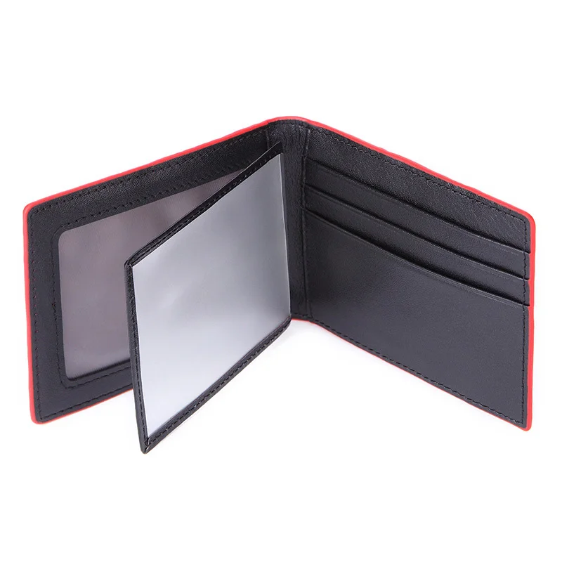 Кошелек из натуральной кожи для водительских прав тонкий держатель карт с