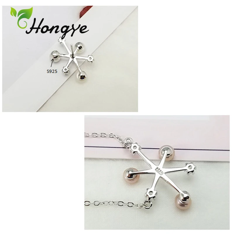 Серьги из серебра 925 пробы с натуральным жемчугом | Украшения и аксессуары