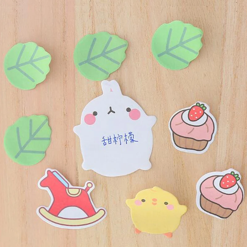 Милые стикеры 20 компл./Лот закладки для записей маркеры клейкие заметки бумага