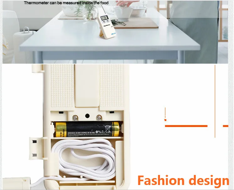 Электронный цифровой термометр инструменты гидрометр мясо еда зонд кухня