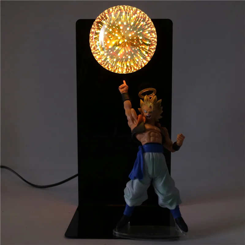 Аниме модель настольная лампа Dragon Ball Z лампы Детские куклы светодиодный для детей Спальня ночник фигурки детей игрушки декор свет