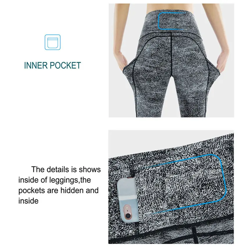 Женские Штаны Для Йоги Dragon Fit эластичные Леггинсы для йоги с высокой талией и