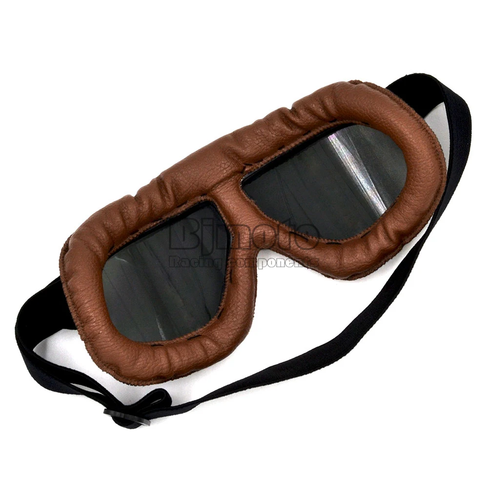 

GT-009-SM Vintage motocross goggles with smoking lens steampunk goggles sport sunglasses for harley,pilot