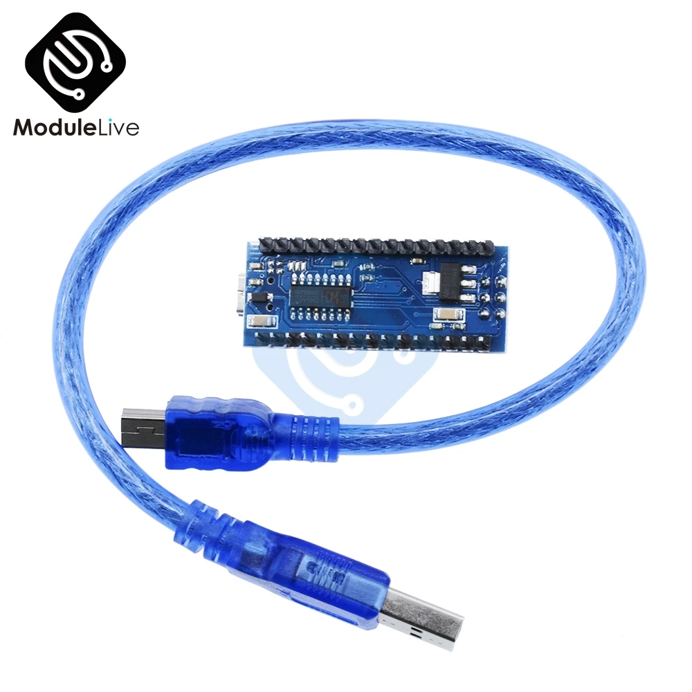 Плата микроконтроллера CH340g CH340 Nano V3.0 3 0 ATmega328 ATmega328P плата для модуля Arduino USB кабель 5