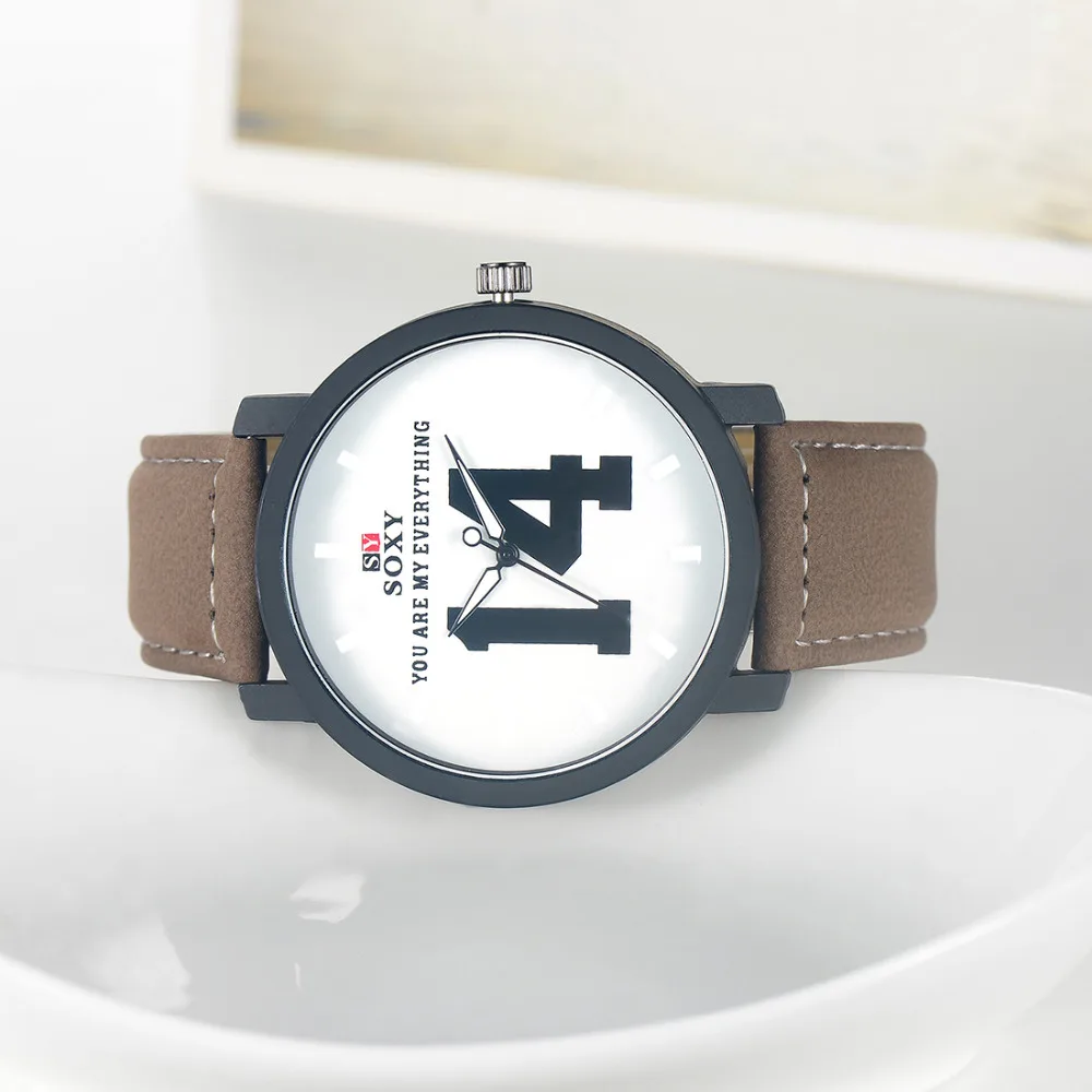 Новинка 2020 модные наручные часы SOXY роскошные Брендовые мужские кварцевые