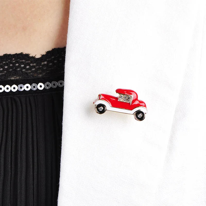 Новейшие 3 вида цветов эмалированные мотоциклетные Броши для женщин детей сплав