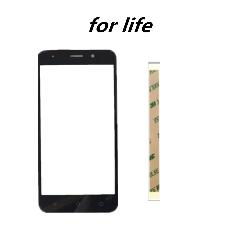 5,0 дюймов для Vertex Impress Life 3g сенсорный экран передняя стеклянная панель дигитайзер Запасные части объектив замена сотового телефона