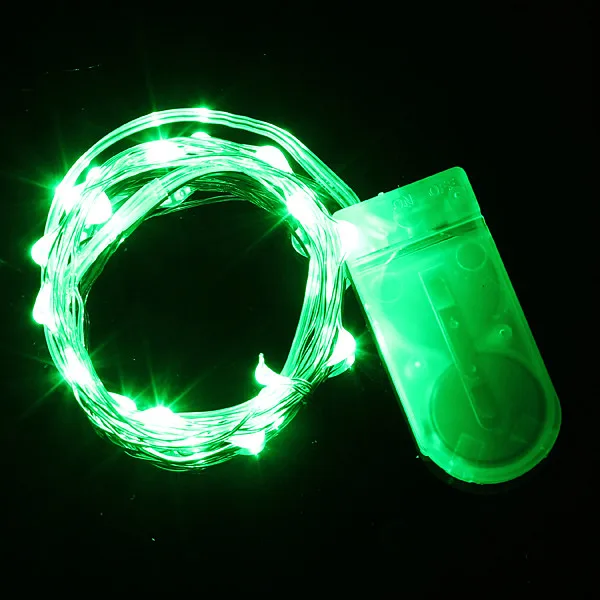 Green light 1 шт. светодиодный светильник-гирлянда из водонепроницаемого материала, сказочный светильник s для рождества, праздника, вечеринки, сада, спальни, свадебного украшения, наружная лампа для помещений - Испускаемый цвет: Green light