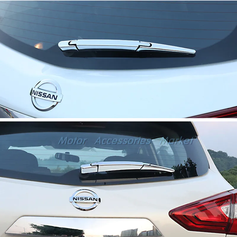 Новый хромированный ободок стеклоочистителя заднего окна для Nissan Pulsar 2015 2016 2017 2018