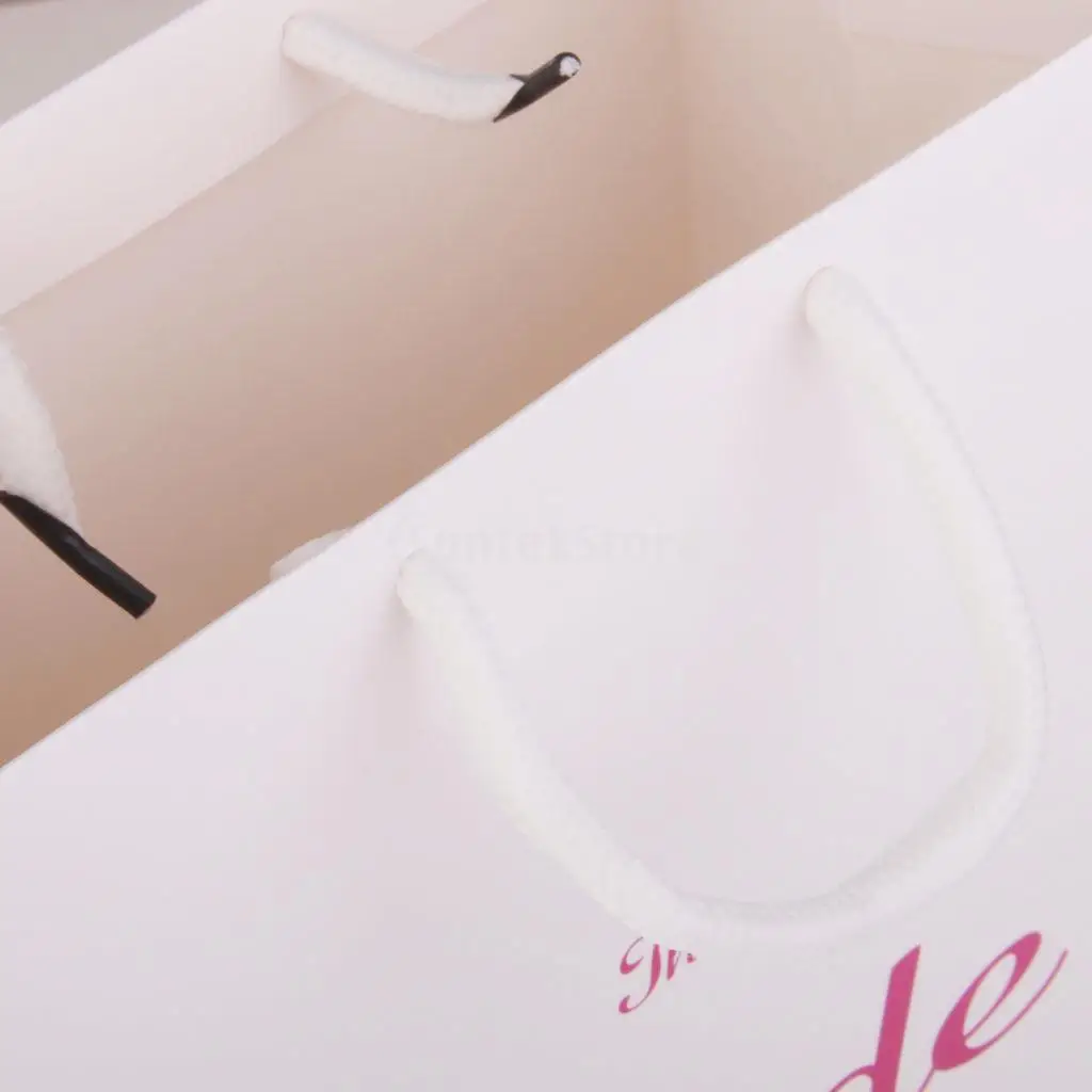 Большая подарочная сумка для невесты свадебные вечерние бумажные подарочные