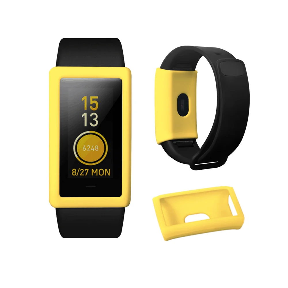 Мягкий силиконовый чехол FIFATA для Xiaomi Huami Amazfit Cor Midong защитный умного браслета