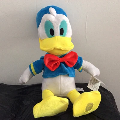 Donald Duck 50 см «Дональд Дак» и Дейзи плюшевые Игрушечные лошадки 19.6 ''pelucia «Дональд Дак» Мягкая кукла хорошего качества - Цвет: Donald Duck