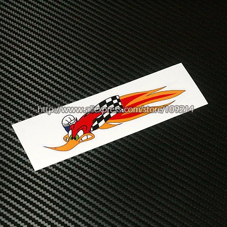 Woody Woodpecker Ники Хэйден 69 Мигель Дюамель молочница Шлем Наклейка на мотоцикл наклейки Водонепроницаемый 10