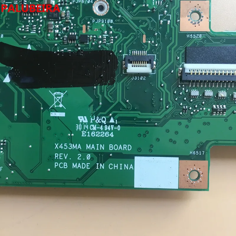 PALUBEIRA high quality free shipping for ASUS X453MA X403M F453M loptop motherboard with CPU MAIN BOARD ERV2.0 100% teste | Компьютеры и