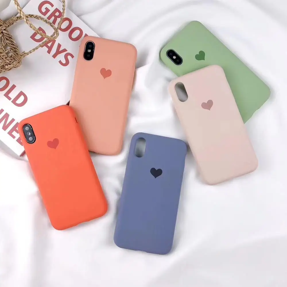 Матовый чехол для Apple iPhone XS MAX XR X 10 6 7 8 6S Plus мягкий ударопрочный из ТПУ |