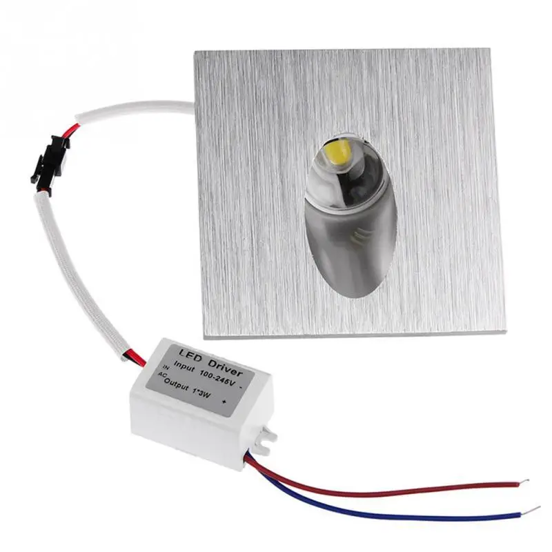 Квадратный/круглый алюминиевый светодиодный настенный угловой светильник