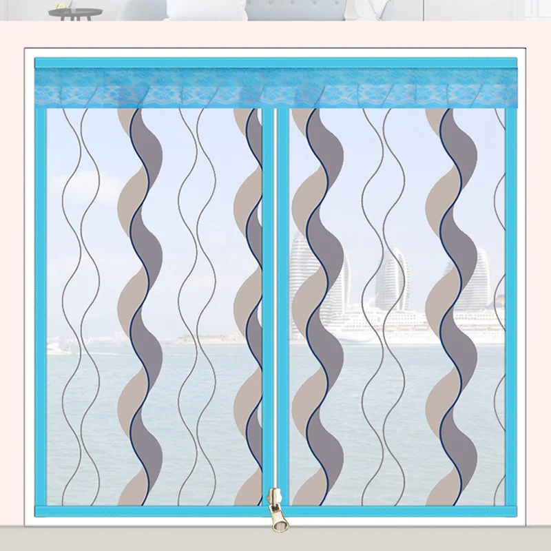 Летние сетчатые шторы с защитой от комаров насекомых магнитная сетка для дверей