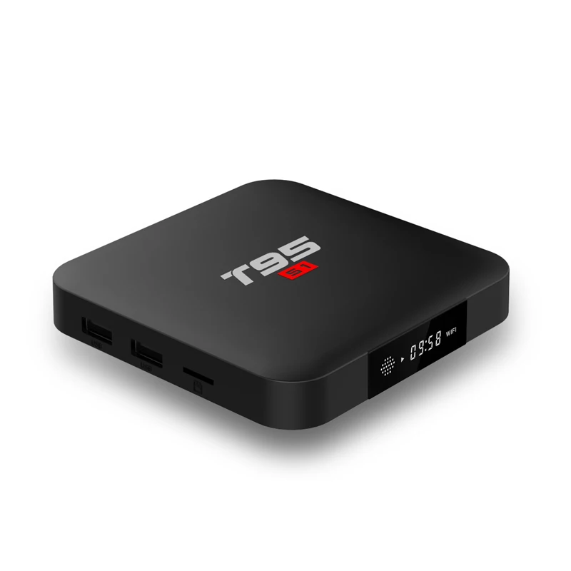 Android ТВ коробка T95S1 Amlogic S905W 7 1 1/2G + 8/16G Смарт поддержка коробок 2 4G WI FI 3D 4 K