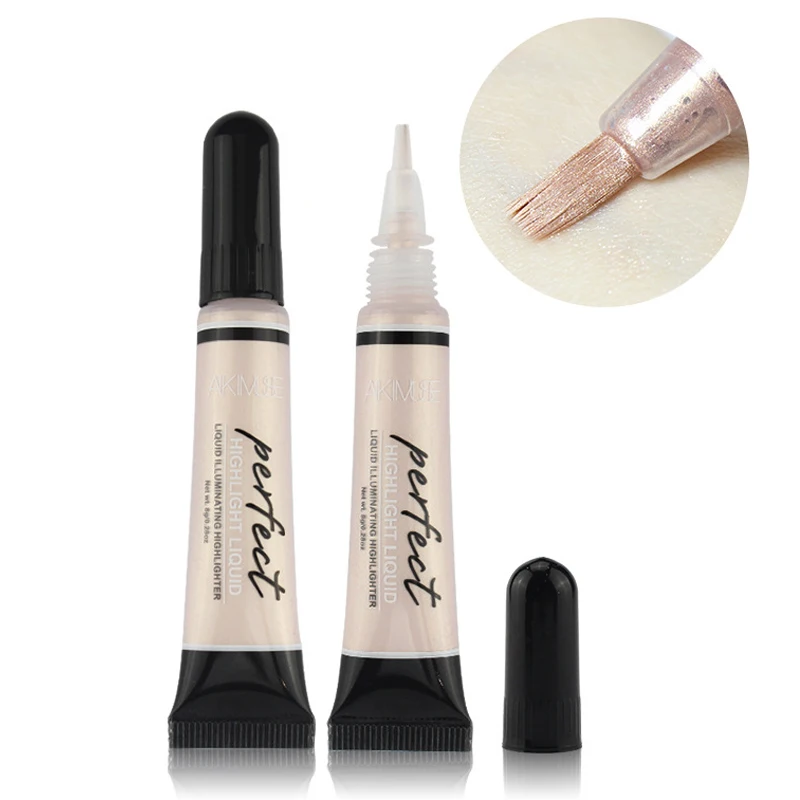 Liquid Foundation Shimmer Brightener Concealer Primer Base Contour Makeup Face Highlighter Cream MSI-19 | Красота и здоровье