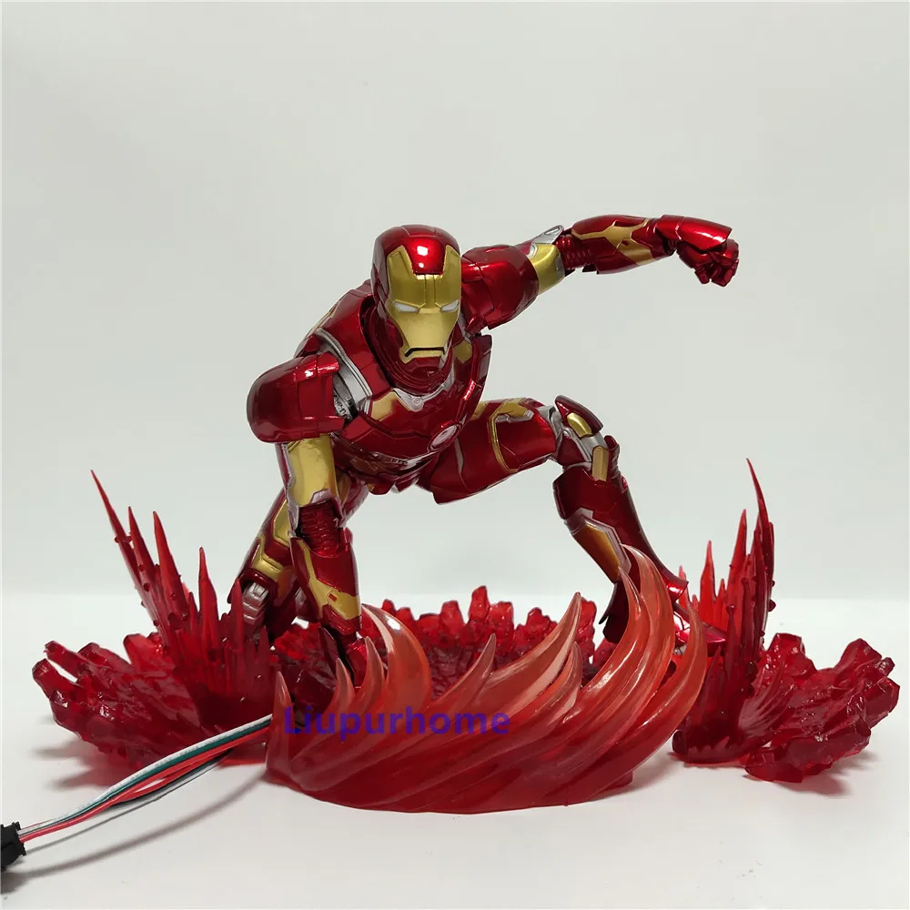 Super hero светодиодная вспышка ночной Светильник фильм DIY ночника Hero Мощность сцена