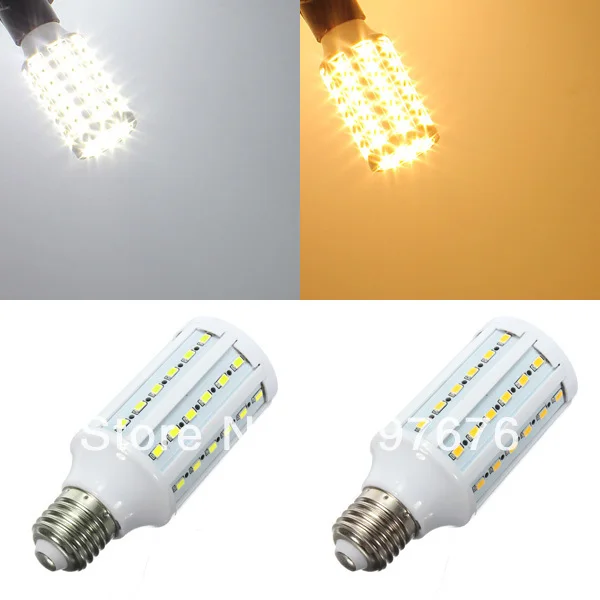 

DHL EMS Free shipping Wholesale 50pcs High Lumens E27 15W LED Corn Lamp SMD5630 LED 220V/230V/240V Light Bulb Downlight