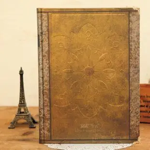 Блокнот KIMCOOL [The Seattle Diary notebook] Классический европейский винтажный блокнот - Цвет: Deep Yellow L
