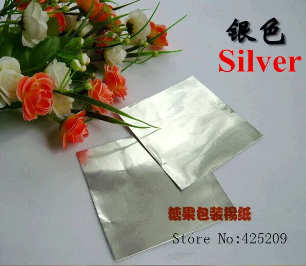 20*20 см 200 шт. восемь цветов шоколадной упаковки жестяная фотобумага шоколад