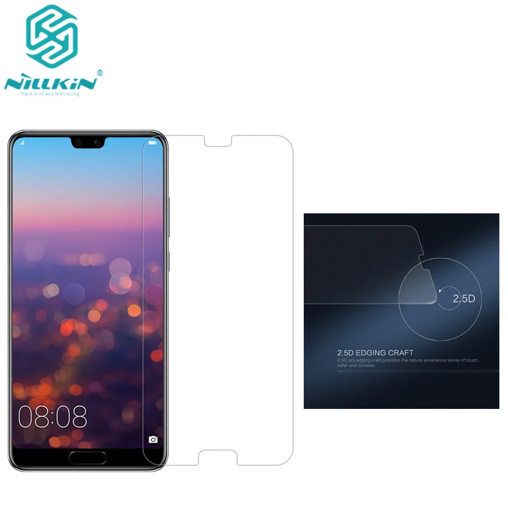 Защитное стекло закаленное Huawei P20 pro 2 5 D 0 мм|Защитные стёкла и плёнки для