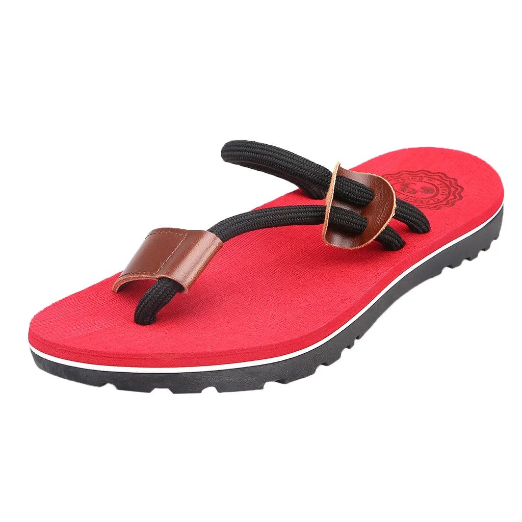 SAGACE/мужские летние модные стильные портативные вьетнамки на плоской подошве