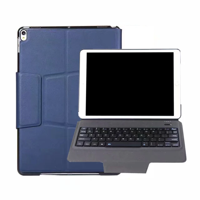 blue Ультратонкий чехол-клавиатура для Apple iPad Air 3 10,5 A2152 A2153 A2154 A2123 смарт-чехол из полиуретановой кожи тонкая bluetooth-клавиатура - Color: blue