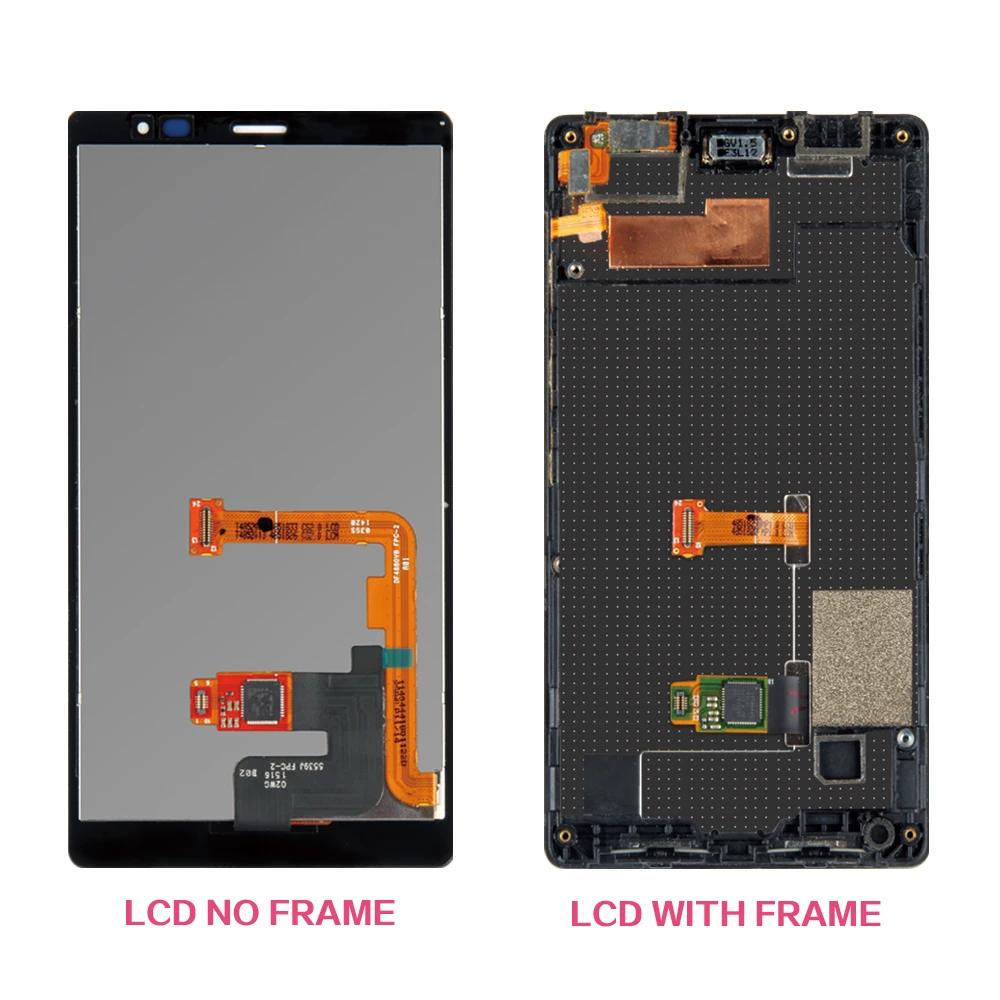Srjtek 4.3&quot LCD For Nokia X2 Dual SIM Touch Screen RM-1013 X2DS Digitizer with Frame Replacement Parts 800*480 | Мобильные