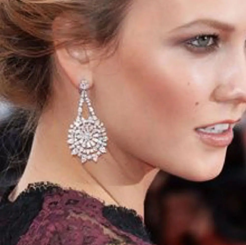 GODKI длинный Подсолнух полный фианит имитация жемчуга помолвка Свадебная