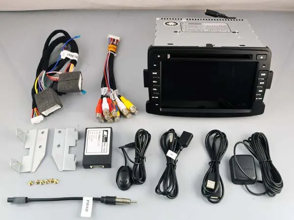 Четырехъядерный Android 9 0 автомобильный dvd плеер для RENAULT DUSTER аудио мультимедиа gps